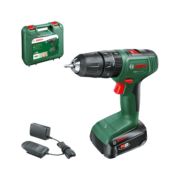 Bosch Boremaskine inkl batteri og lader